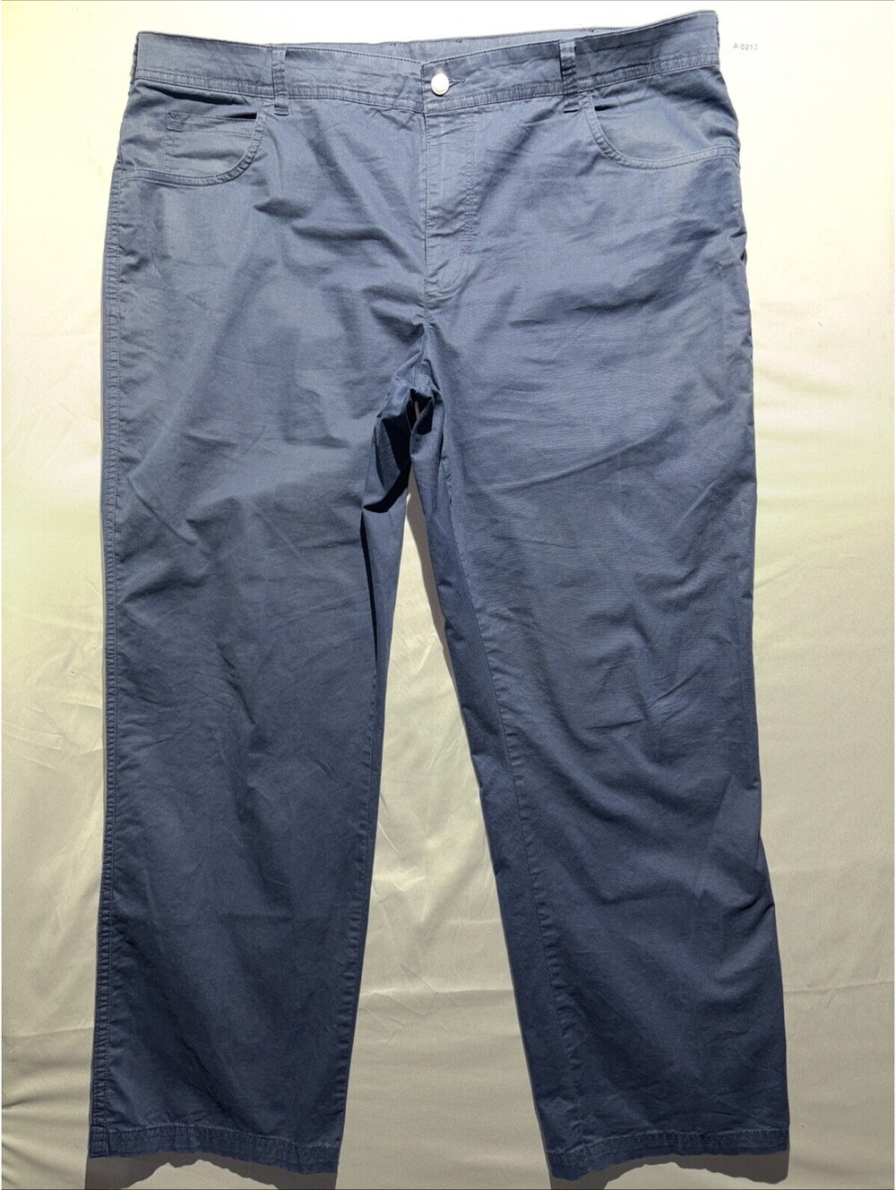 EUC Columbia Omni Shade Pants Mens 40x30 Outdoor Sun Protection Blue $50 MSRP